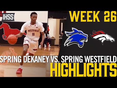 Spring Westfield vs Spring Dekaney: Mustangs Force District Title Tie