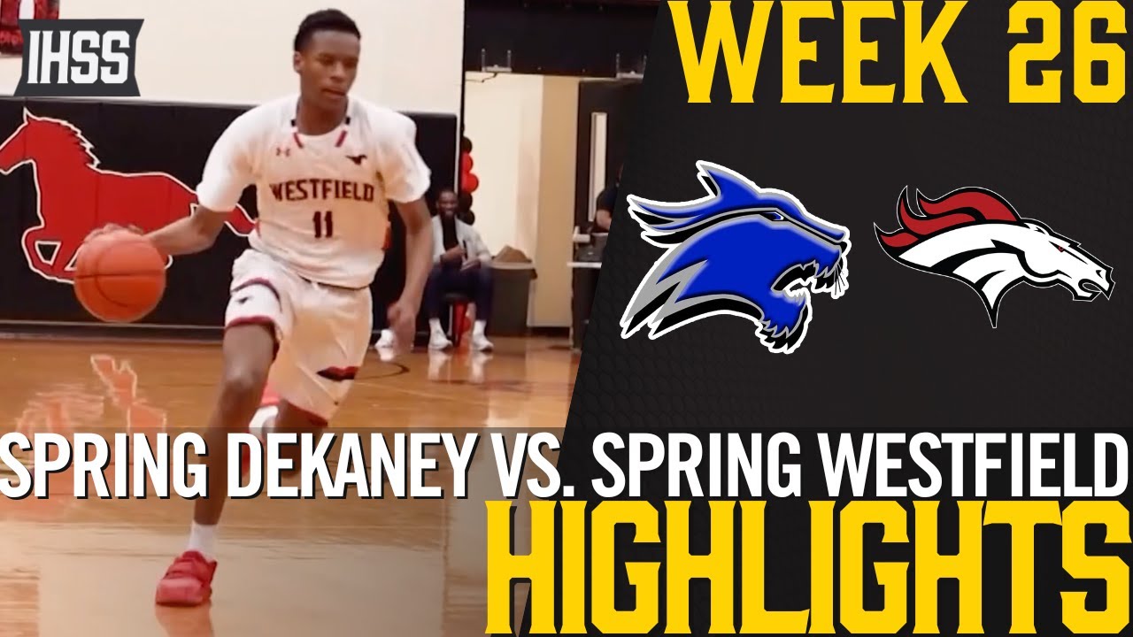 Spring Westfield vs Spring Dekaney: Mustangs Force District Title Tie