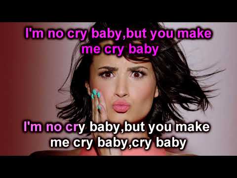 Demi Lovato- Cry Baby karaoke