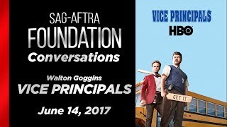 Conversations with Walton Goggins of VICE PRINCIPALS video