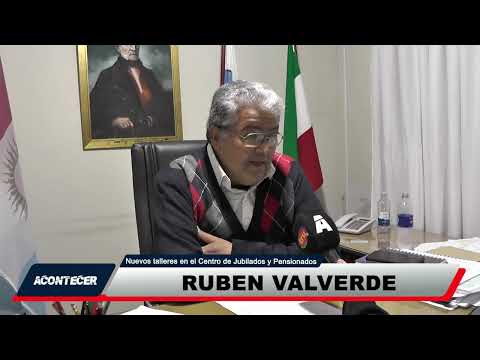 Marcos Juárez: Nuevas autoridades en el Centro de Jubilados e incorporación de nuevos talleres