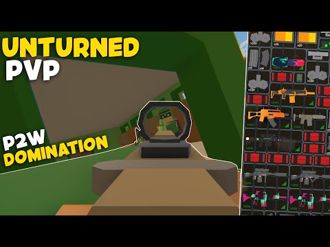 7000 Hour Solo DOMINATES PAY-TO-WIN Server (Unturned PvP)