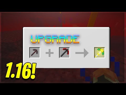 SUPER UPGRADE DEL NUOVO PICCONE IN NETHERITE! - Minecraft ITA 1.16