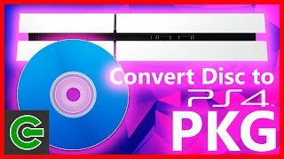 How to convert PS4 game disc to PKG format