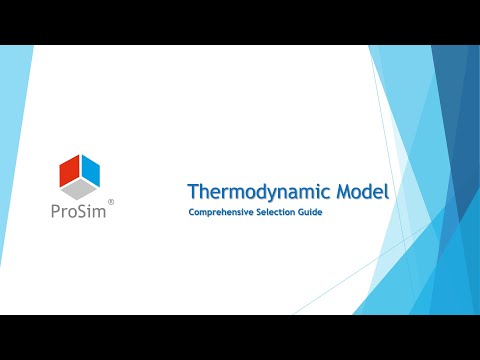 Modelos termodinámicos - Una guía de selección completa