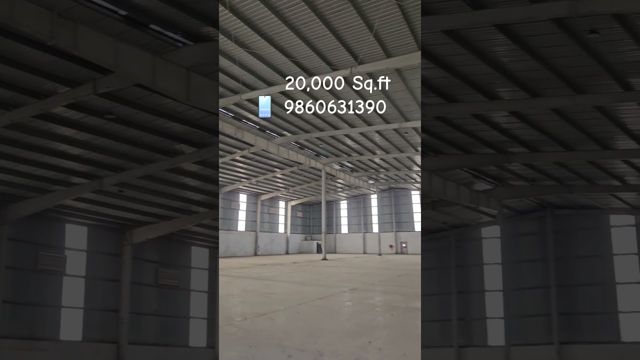 20,000 Sq.ft Warehouse godown for Rent #Bhiwandi #property