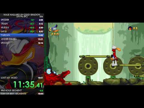 Maui Mallard in Cold Shadows Any% PC 19:30