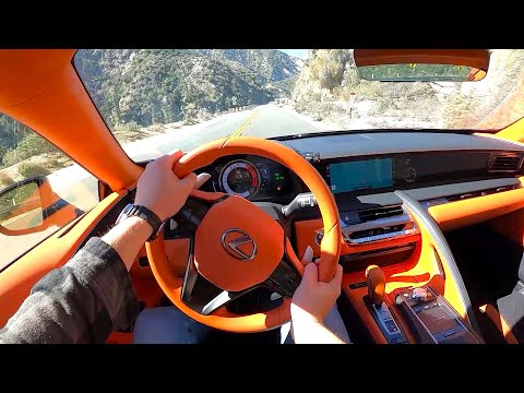 2022 Lexus LC 500 - POV Test Drive (Binaural Audio)