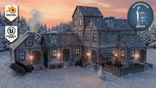 Snowy Village Modular Pack video thumbnail