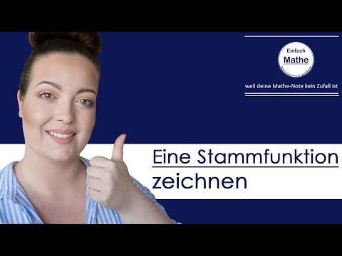 Eine Stammfunktion zeichnen | F(x) zeichnen by einfach mathe!