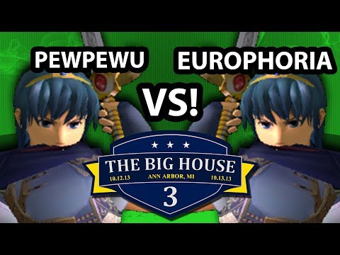 The Big House 3 - PewPewU (Marth) Vs. Europhoria (Marth) - Winners Round 2 - SSBM
