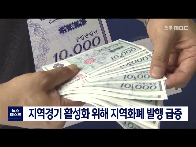 코로나 장기화로 지역화폐 발행 급증