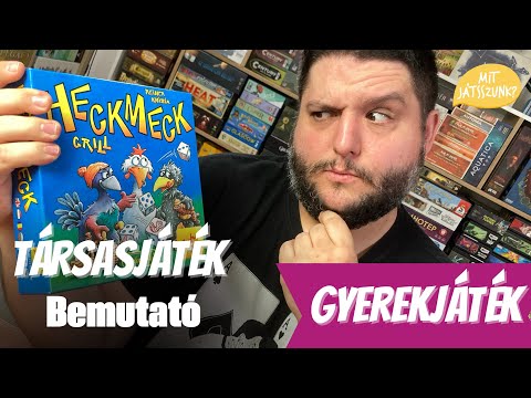 Kukacok a grillen - Heck Meck Játékbemutató - Mit Játsszunk?
