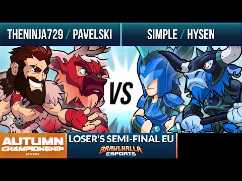TheNinja729 & Pavelski vs Simple & Hysen - Loser's Semi-Final - Autumn Championship 2020 - 2v2 EU