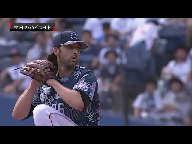 7/7 マリーンズ対ファイターズ ハイライト