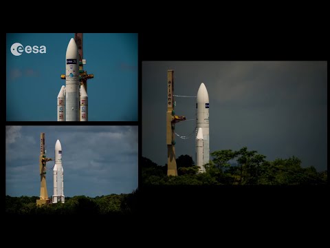 ATV-5 launch campaign (timelapse)