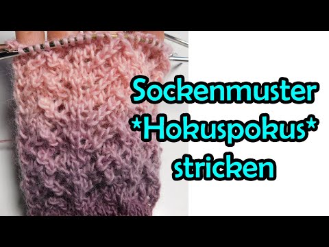 Sockenmuster *Hokuspokus* stricken - Romy Fischer