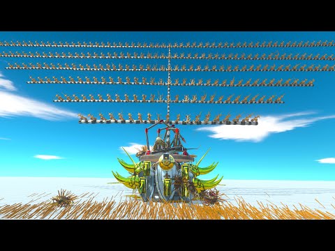 A LOT CROSSBOWS vs EVERY UNIT - Animal Revolt Battle Simulator ARBS