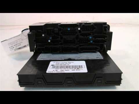 2003 Mercedes C240 ID 2095450001 Front Left Fuse Box - mbiparts.com Used OEM Mercedes Parts -... OEM
