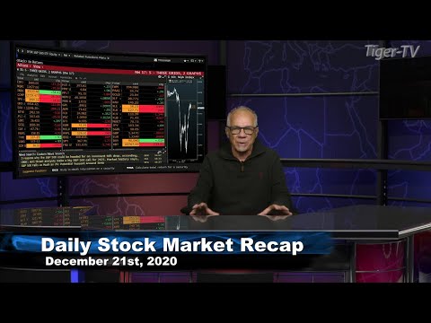 December 21st, Daily Stock Market Recap with Tom O'Brien - 2020