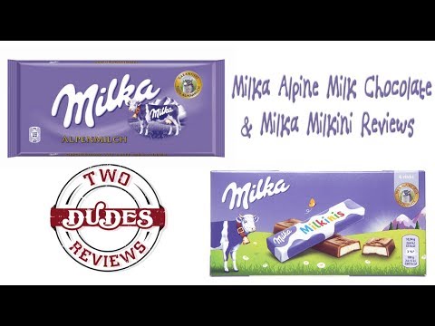 Milka Alpine Milk Chocolate & Milkinis Review