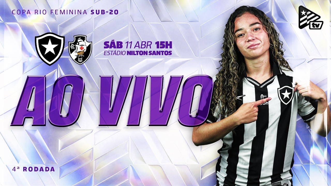 AO VIVO: Botafogo recebe o Vasco no Nilton Santos pela Copa Rio Feminina Sub-20