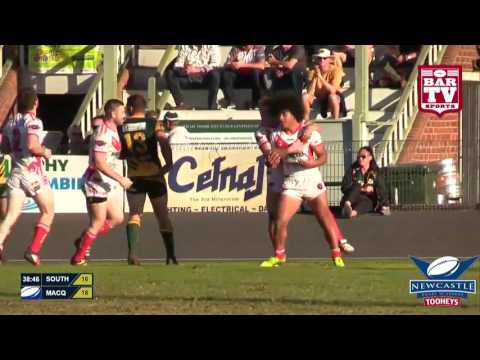 2017 Newcastle RL Catch-up Round 1st Grade Highlights - South Newcastle v Macquarie Scorpions