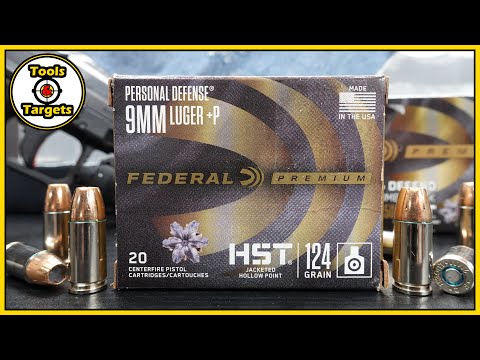 Federal premium HST 9mm hollow points ($40 box of ammo!) #glock #homedefense #ammo