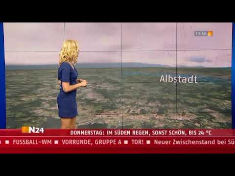 Miriam Pede N24 Wetter 16.06.2010