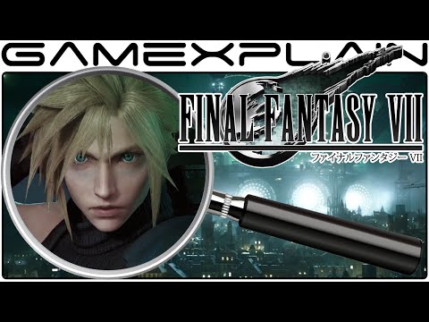 Final Fantasy VII Remake Analysis - Playstation Experience Trailer (Secrets & Hidden Details)