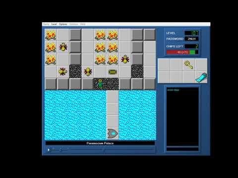 CCLP1 level 107 solution - 332 seconds