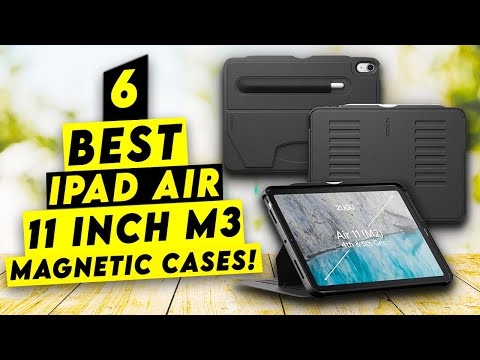 Case for iPad Air 11-Inch M2 (2024)/iPad Air 6th/5th/4th Gen Case (2024/2022/2020) 10.9 Inch Pink Flamingo Theme 360 Degree Rotating Stand Protective Cover with Auto Sleep/Wake video review thumbnail
