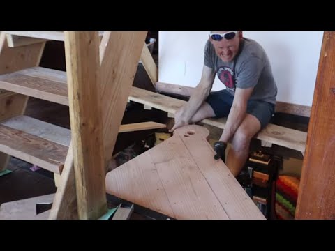 Spiral Stairs Landing Platform Built and Installed