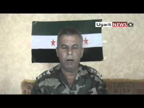 انشقاق العقيد ياسر محمد الحاج علي من مرتبات الفرقة 15 قوات خاصة وانضمامه إلى صفوف الثورة