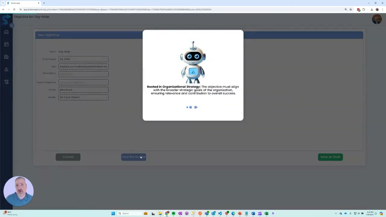 StratSimple in Action - Strategic Planning Demo