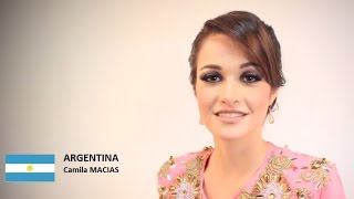 Camila Macias Contestant from Argentina for Miss World 2016 Introduction