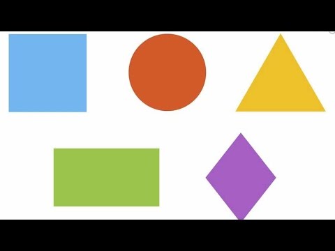 Las Figuras Geométricas en Español - Videos Educativos para Niños ♫ Divertido para aprender #