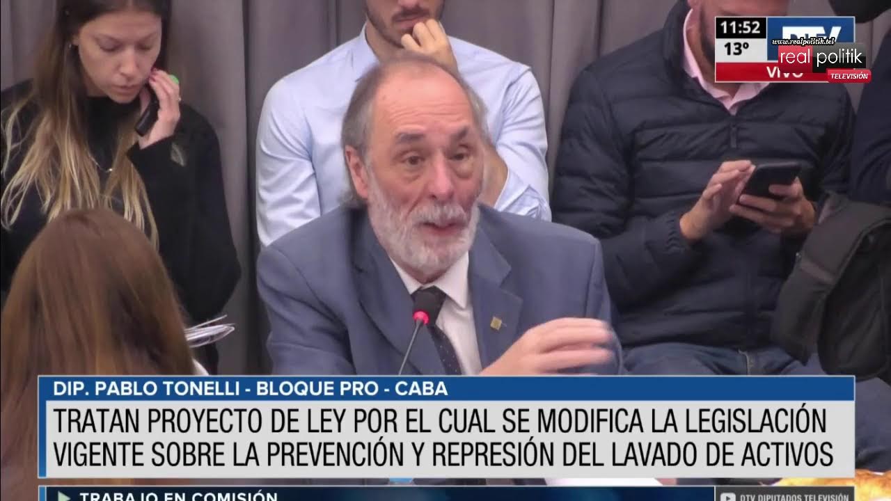 Diputados trabaja en el proyecto de modificación de la ley sobre el lavado de activos