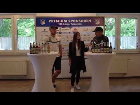 Pressekonferenz VfB Empor Glauchau - VfB 1921 Krieschow