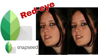 How to remove red-eye using Snapseed? | EASY TUTORIAL
