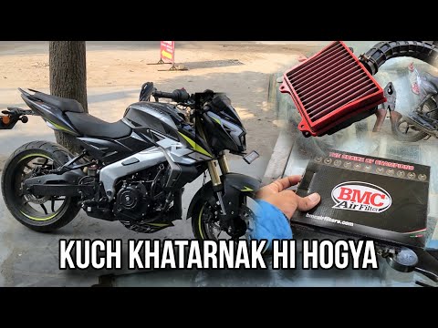 Pulsar ns 400 performance upgrade | BMC air filter in NS 400 |