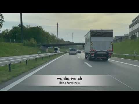 Autobahn A7 Einfahrt West - Ost