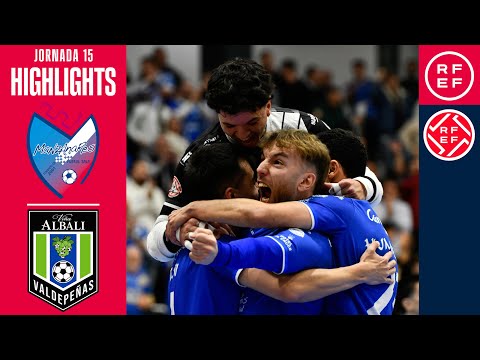 Resumen #PrimeraDivisiónFS | Quesos El Hidalgo Manzanares 4-0 Viña Albali Valdepeñas | Jornada 15