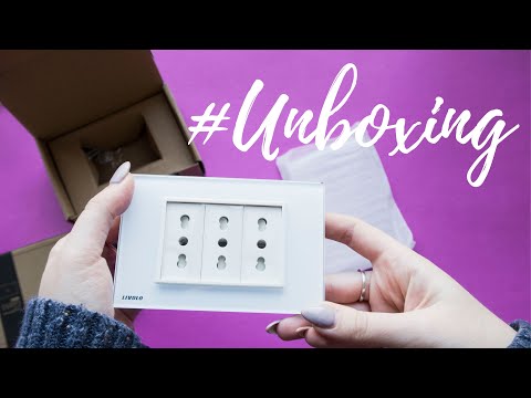 #Unboxing: Priza tripla italiana Livolo cu rama din sticla – standard italian