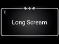 Long Scream Sound Effect
