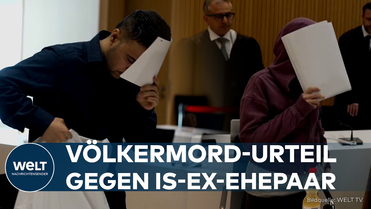 VÖLKERMORD: OLG München fällt Urteil gegen IS-Ex-Ehepaar – Lebenslange Haft verhängt