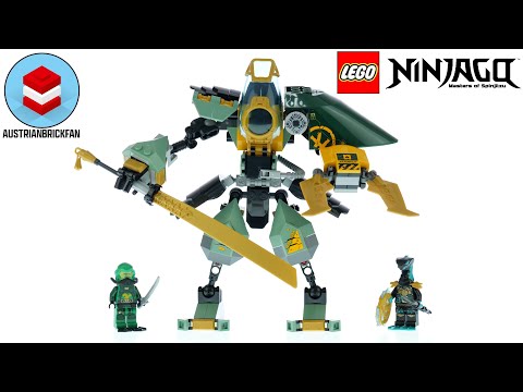 Vidéo LEGO Ninjago 71750 : Le robot Hydro de Lloyd