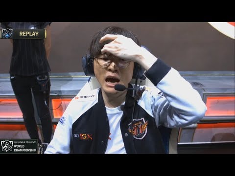 FAKER TREMENDO NO MUNDIAL !