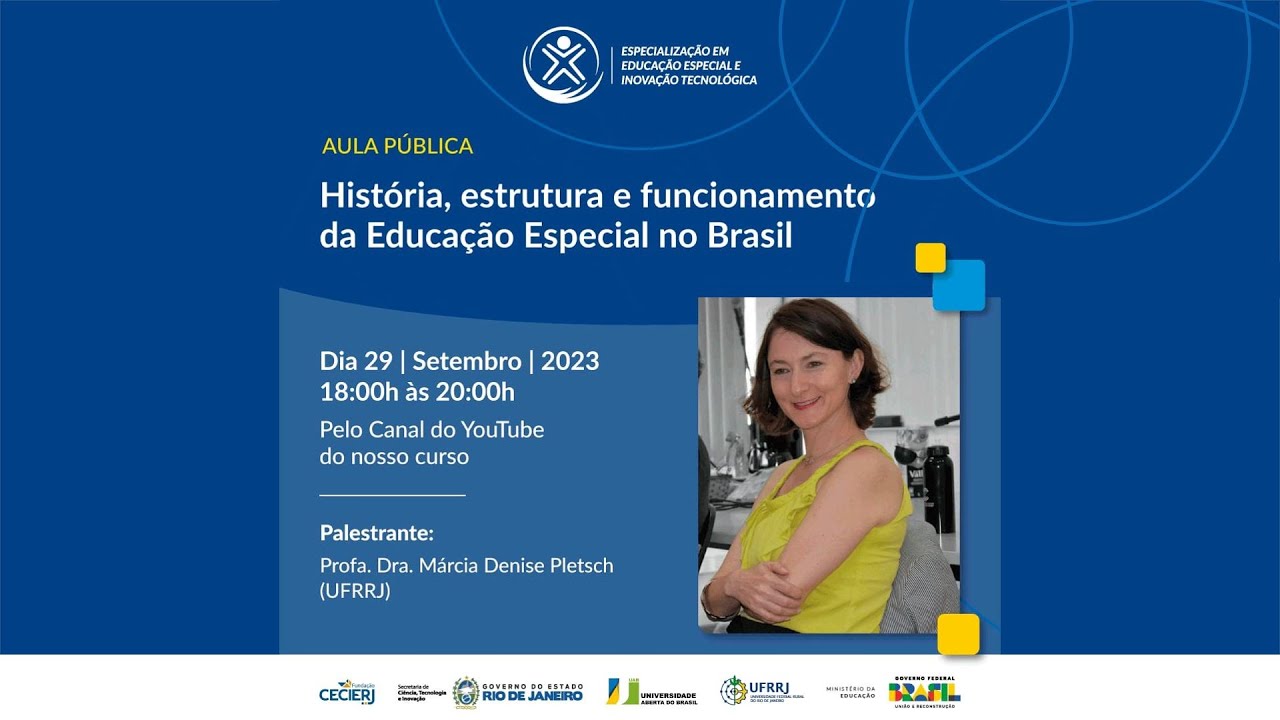 🔵 História, estrutura e funcionamento da Educação Especial no Brasil