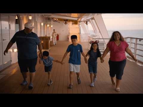 TX Adoption Family Go on a Disney Cruise Line Vacation! | Disney Parks Magical Christmas Day Parade